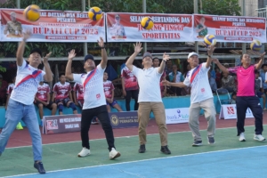 Turnamen Voli Bupati HSS Cup 2025 Digelar
