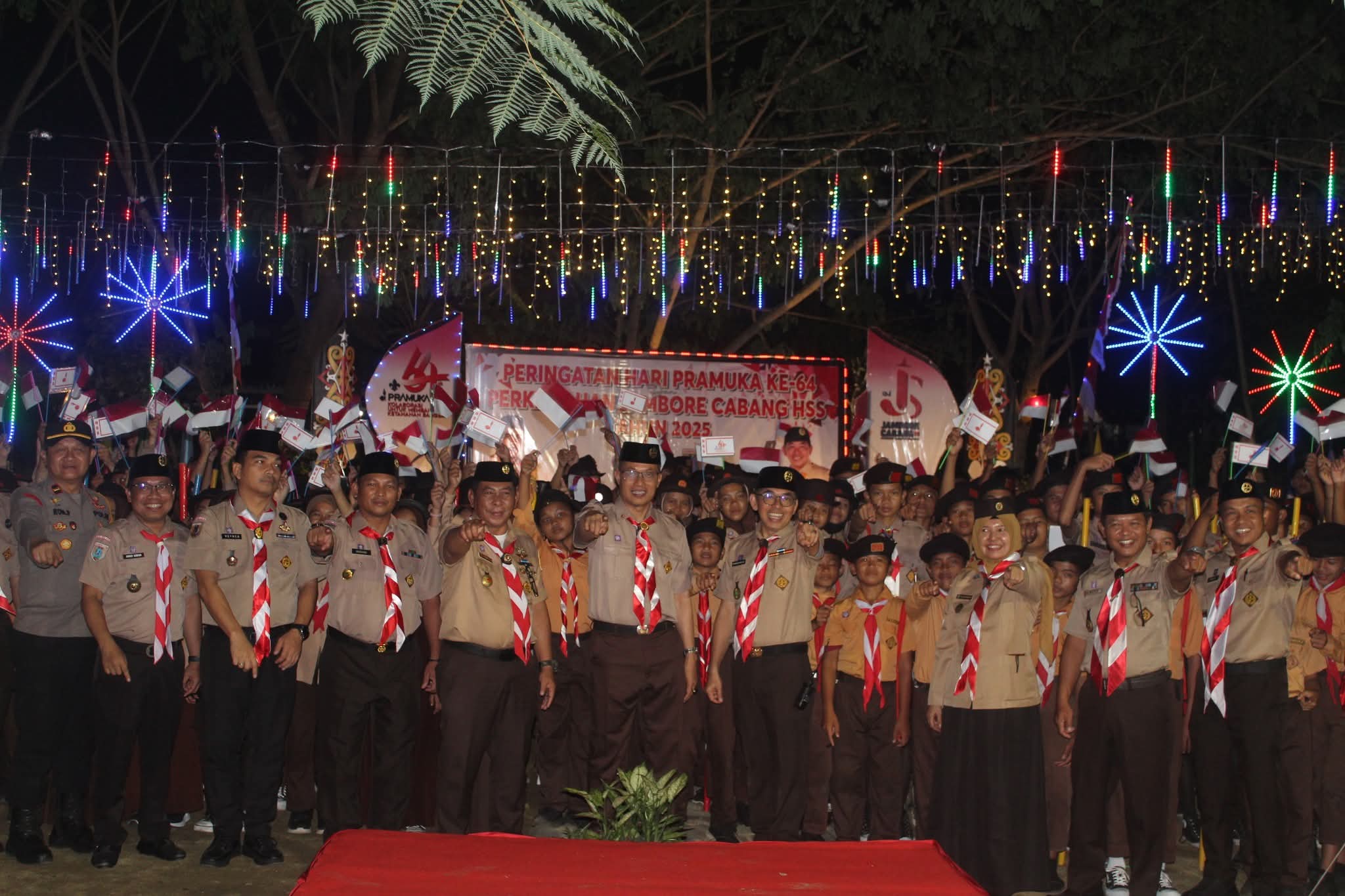 Meriah, Jamcab Pramuka HSS 2025 Dibuka di Buper Tanuhi Gunung Kentawan