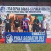 Pengalungan medali juara Piala Soeratin HSS U13.