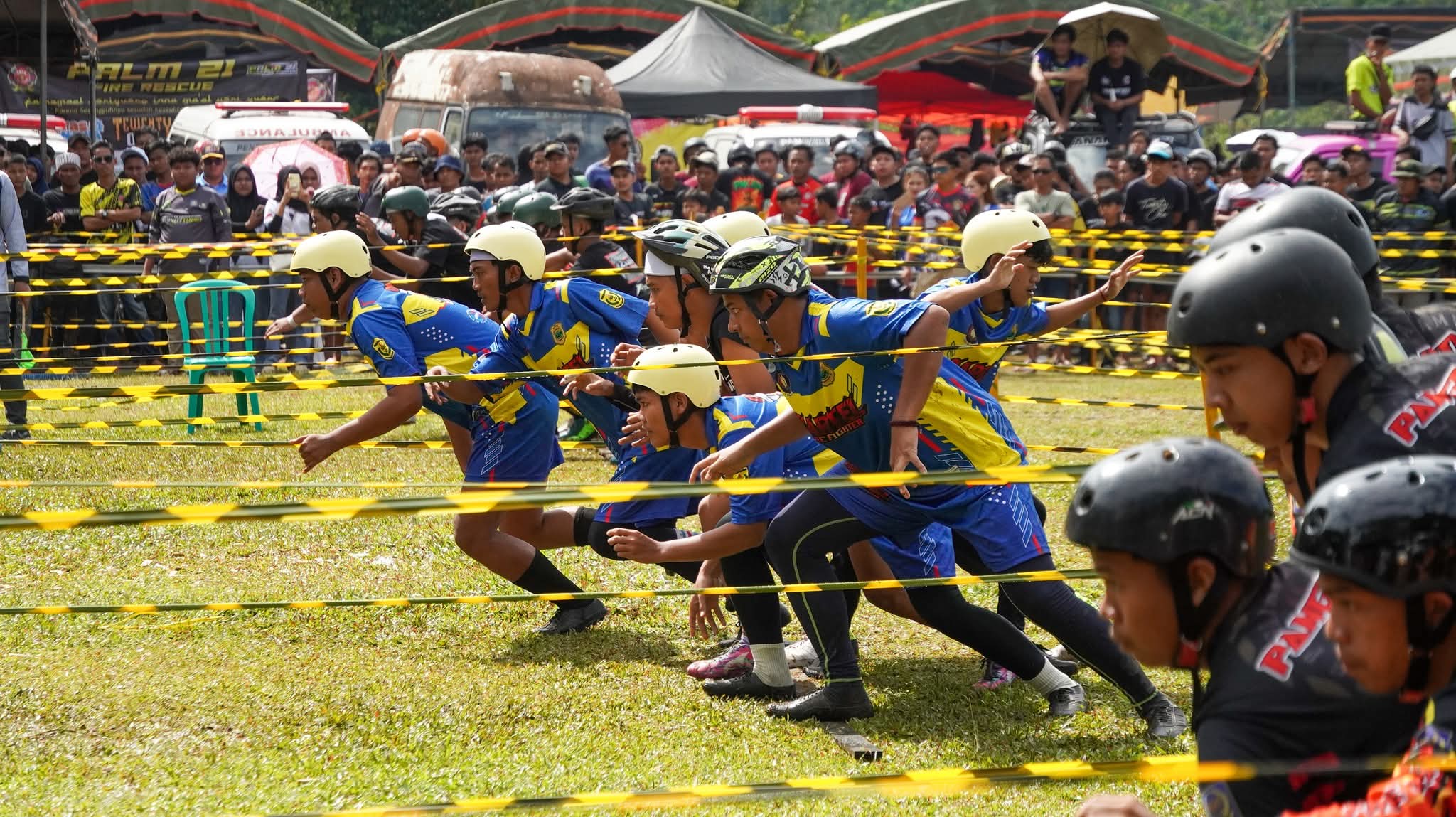 192 Tim Damkar Adu Ketangkasan di HSS