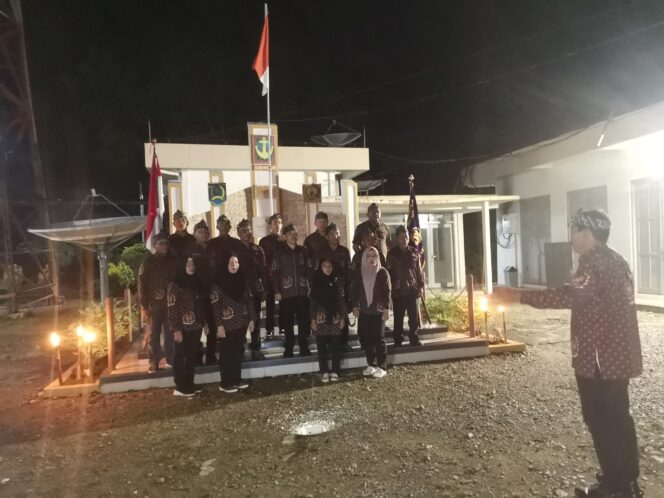 
 Kenang Peristiwa 2 September, DHC 45 HSS Upacara Malam di Munggu Raya