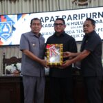 Bupati HSS Sampaikan Ranperda Pengelolaan Barang Milik Daerah