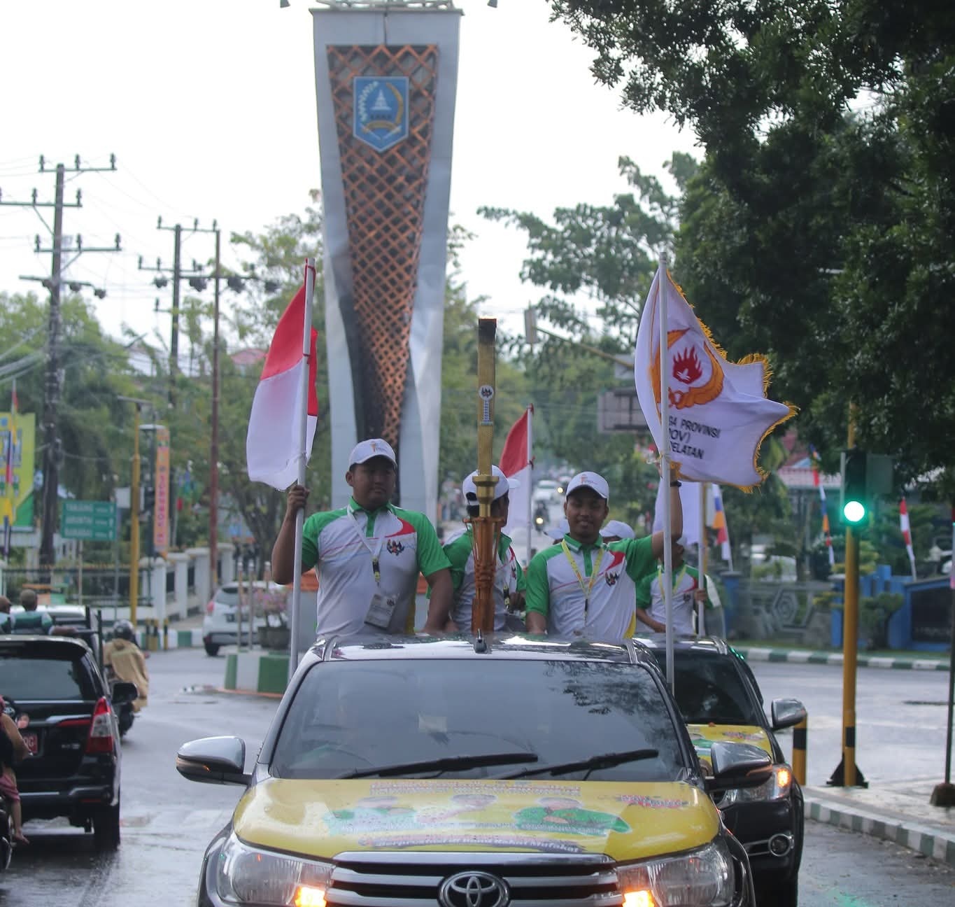 Kirab Obor Porprov XII Kalsel Dimulai dari Kandangan Senin Depan