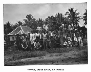 Masyarakat Suku Tidung zaman dulu (fb: Sejarah Tidung)