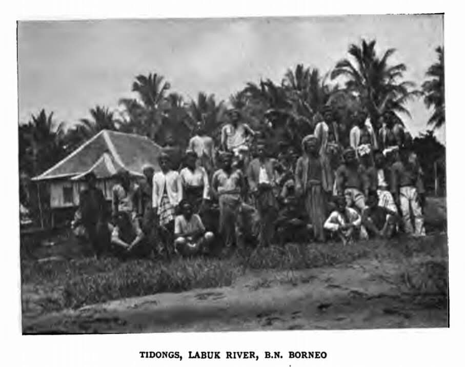 Masyarakat Suku Tidung zaman dulu (fb: Sejarah Tidung)