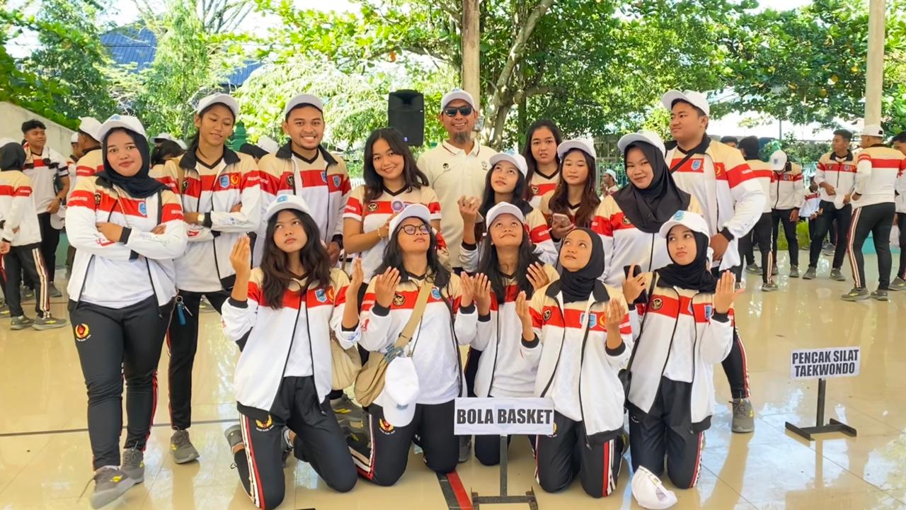 Tim Basket Putri HSS Optimis Raih Medali Porprov XII Kalsel