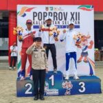 Medali Emas Kembali Disabet HSS dari Balap Sepeda Porprov XII
