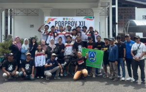Tim Balap Sepeda HSS Juara Umum Porprov XII dengan 5 Emas