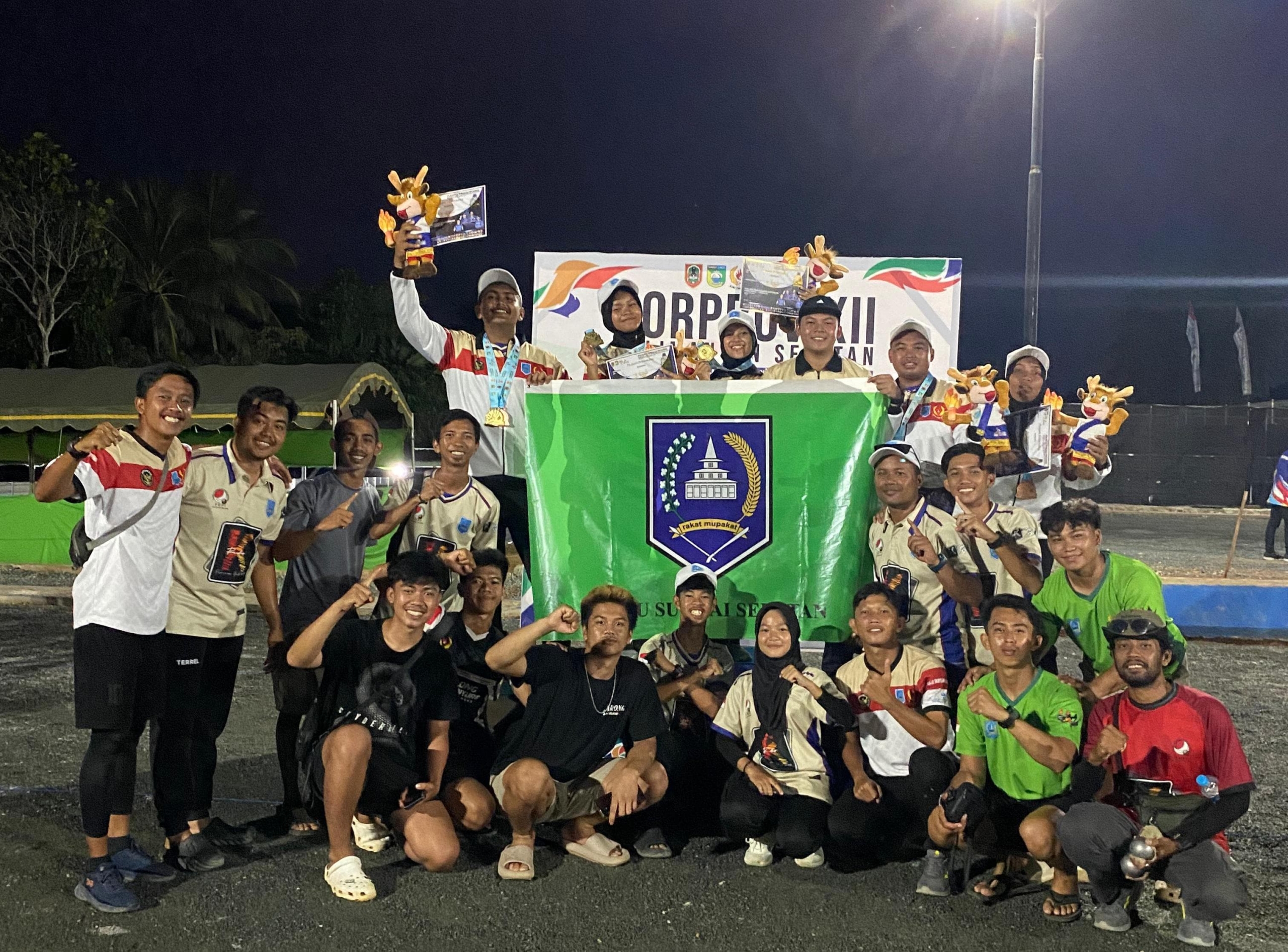 Petanque Porprov XII, HSS Rebut Medali Emas di Triple Mix