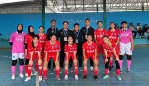 Tim Futsal Putri HSS Hajar Banjarmasin 7-0 di Pertandingan Pertama Porprov XII