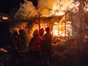 Rumah Kosong di Antasari Barabai Terbakar