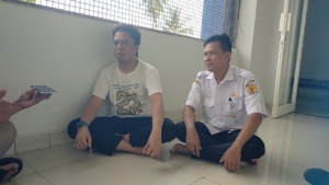 Pembacok Aparat Desa Banua Budi HST Tidak Terdaftar Penerima Bansos