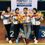 Dapat 3 Medali Porprov XII, Ketua PTMSI HSS Apresiasi Perjuangan Atlet