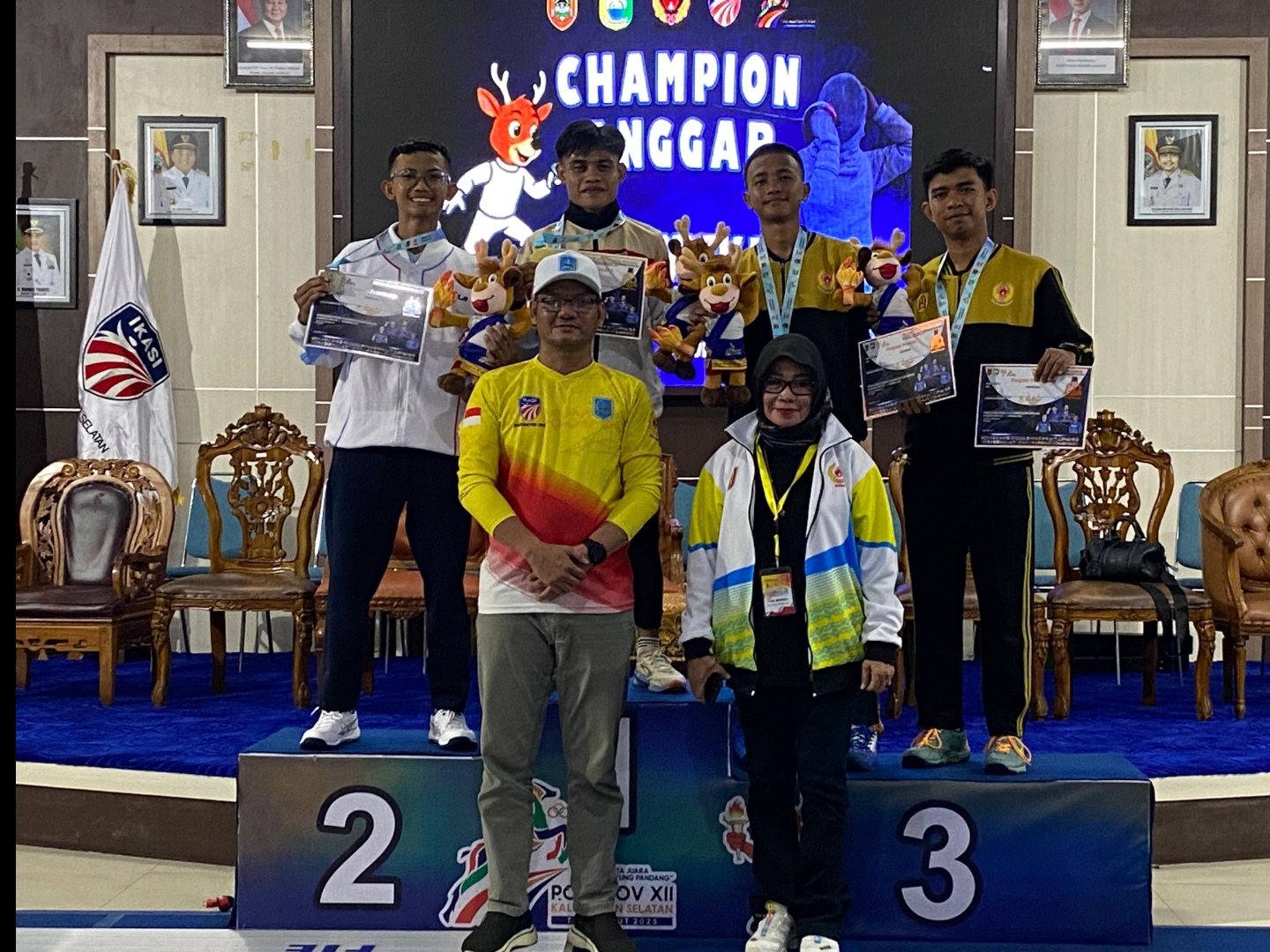 Anggar Rebut Emas Pertama Porprov XII, HSS Koleksi 19 Emas