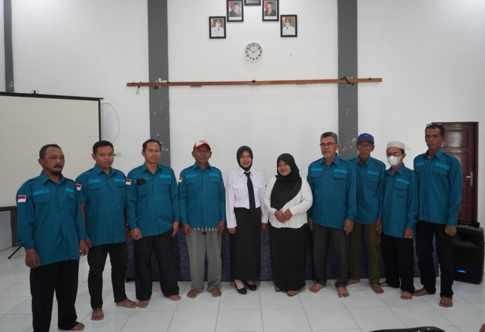 Desa Banua Binjai Lantik Perangkat Baru, Siap Tingkatkan Pelayanan Masyarakat