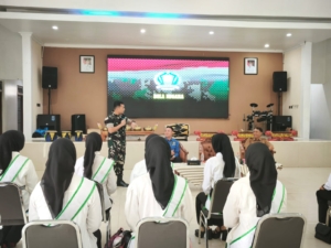 Finalis Putra-Putri HST Diberi Wawasan Bela Negara oleh Dandim