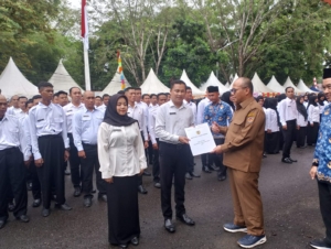 Sebanyak 983 PPPK Paruh Waktu Pemkab HST Terima SK