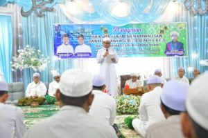 Wabup HSS Hadiri Peringatan Isra Mikraj dan Haul Guru Sekumpul di Masjid Agung Taqwa