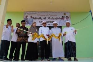 Wabup HST Resmikan Klinik Ponpes Al-Muhajirin
