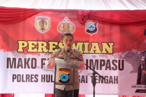 Markas Baru Polsek Limpasu HST Diresmikan Lebih Representatif