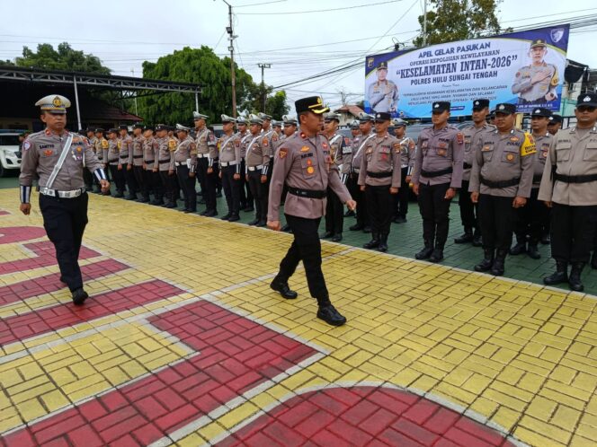 
 Polres HST Operasi Keselamatan Intan 2026 untuk Jaga Kamseltibcarlantas Jelang Ramadan