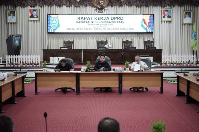 
 DPRD HSS Selaraskan Pokir dengan Prioritas Pembangunan Daerah 2027