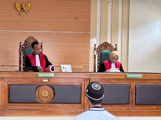 
 Pelaku Pembunuhan Bayi di HST  Divonis 14 Tahun Penjara