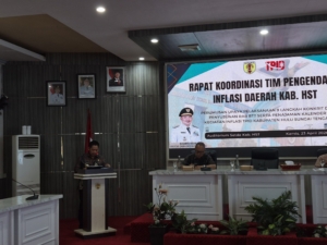 Pemkab HST Perkuat Sinergi Strategis Tekan Laju Inflasi Daerah