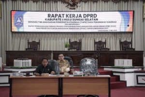 DPRD HSS Bersama TAPD Rapat Pendahuluan Terkait KUA-PPAS 2027