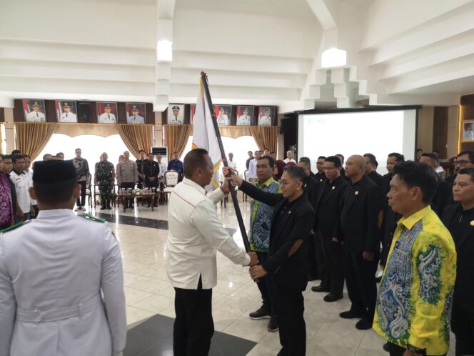 
 Pelantikan dan pengukuhan pengurus KONI Kabupaten HSS masa bakti 2026-2030. (npm)