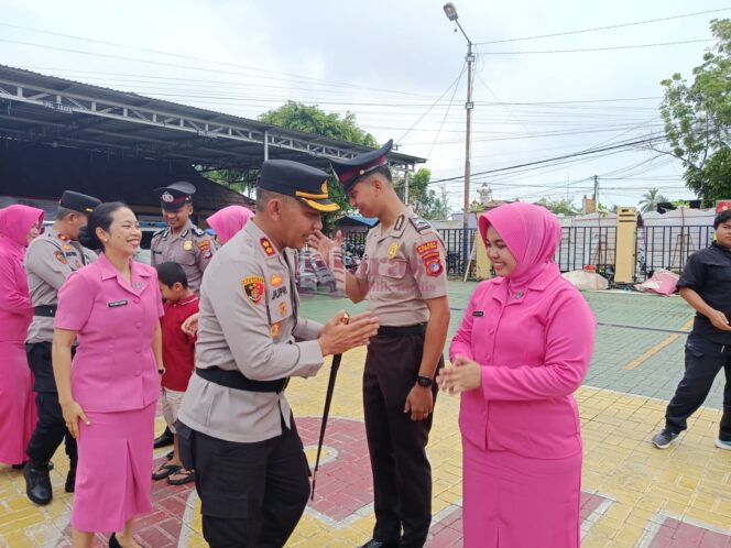 
 Korps Raport Polres HST: 49 Anggota Dapat Promosi