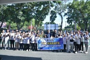 Bupati HSS Lepas Kontingen Atlet Menuju Kejuaraan Karate Shukaido Borneo II