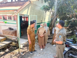 Wabup Minta Perbaikan Ruang Kelas SDN Tumbukan Banyu Dipercepat