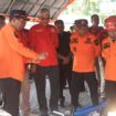 Pengecekan sarana pemadaman api dalam penanganan Karhutla di Kabupaten HSS. (Prokopim Setda HSS)