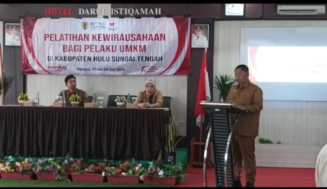 
 Pelatihan Kewirausahaan Digelar, Pemkab HST Dorong UMKM Naik Kelas