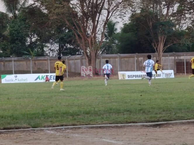 
 Satu Gol Wahyu Ripandi Antar MMC X Mahbara Agro Gurun Putra ke Semifinal Bupati HST Cup 2026