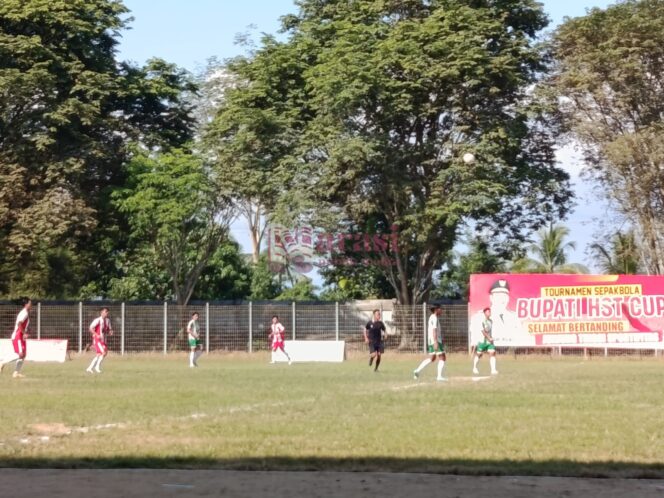 
 Bhaskara X Arvhuz Hajar Polres HST Bocah FC 5-0, Tiket Semifinal Amankan