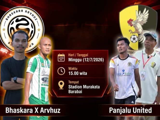
 Panjalu United Lawan Bhaskara X Arvhuz: Satu Target Sama, Gelar Juara Bupati HST Cup 2026